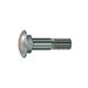 Skrutka M6x100 DIN 603 4.6 Zn