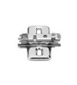 BLUM 173L6100, KRÍŽOVÁ MONTÁŽNA PODLOŽKA CLIP, POZDĹŽNY OTVOR, 0MM