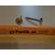 Skrutka 4,2x32 WPC do plechu s rámovou hlavou Zn
