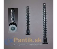 Konfirmát 7x50 ZH Zn čierny (7mm)