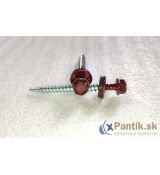 Skrutka 4,8x55 farm. red. vrt. 3005 vínovo červená WFD (100ks)