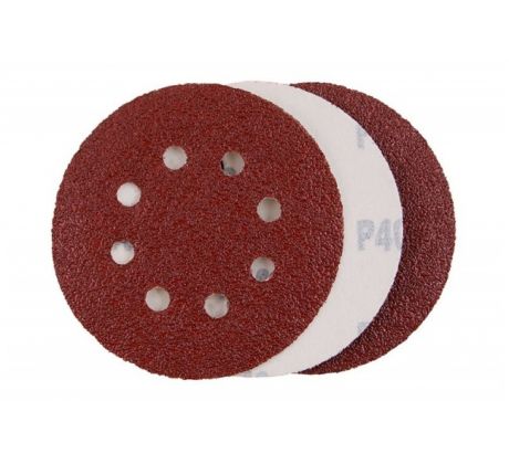 Brúsny papier výsek suchý zips 125mm/40 3ks