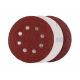 Brúsny papier výsek suchý zips 125mm/60
