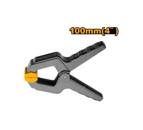 Svorka štipec plast rozteč 50mm  4"/100mm INGCO