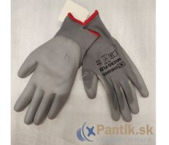GO-RUKAVICE PRACOVNÉ,MICROFLEX,ŠEDÉ,Č.9
