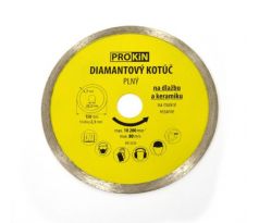 Kotúč diamantový plný o 115x22,23 mm  PROKIN