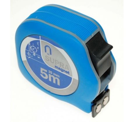 Zviňovací meter SUPRA 5m/25mm magnet