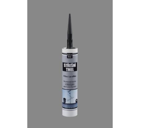 Strešný tmel bitúmenový 280ml čierny SILVER LINE