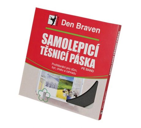 Samolepiaca tesniaca páska do okien a dverí bez kr. fólie 9x2x20 šedá