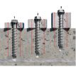 Skrutka 5x100/55 THA do betónu ZH TX25 µLZn CE Option 1